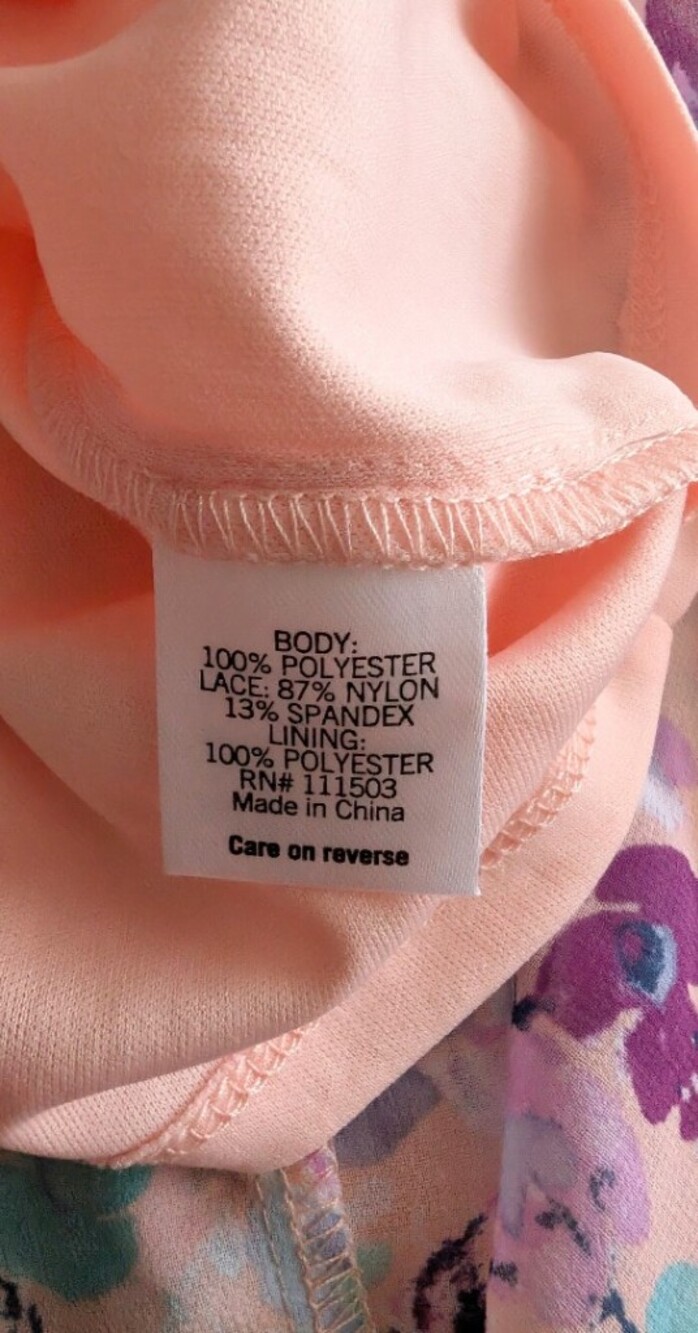 🌼B2G1🌼 Disney Cinderella Pink Multi Floral Ruffle Handkerchief Hem Dress NWT - Picture 6 of 8